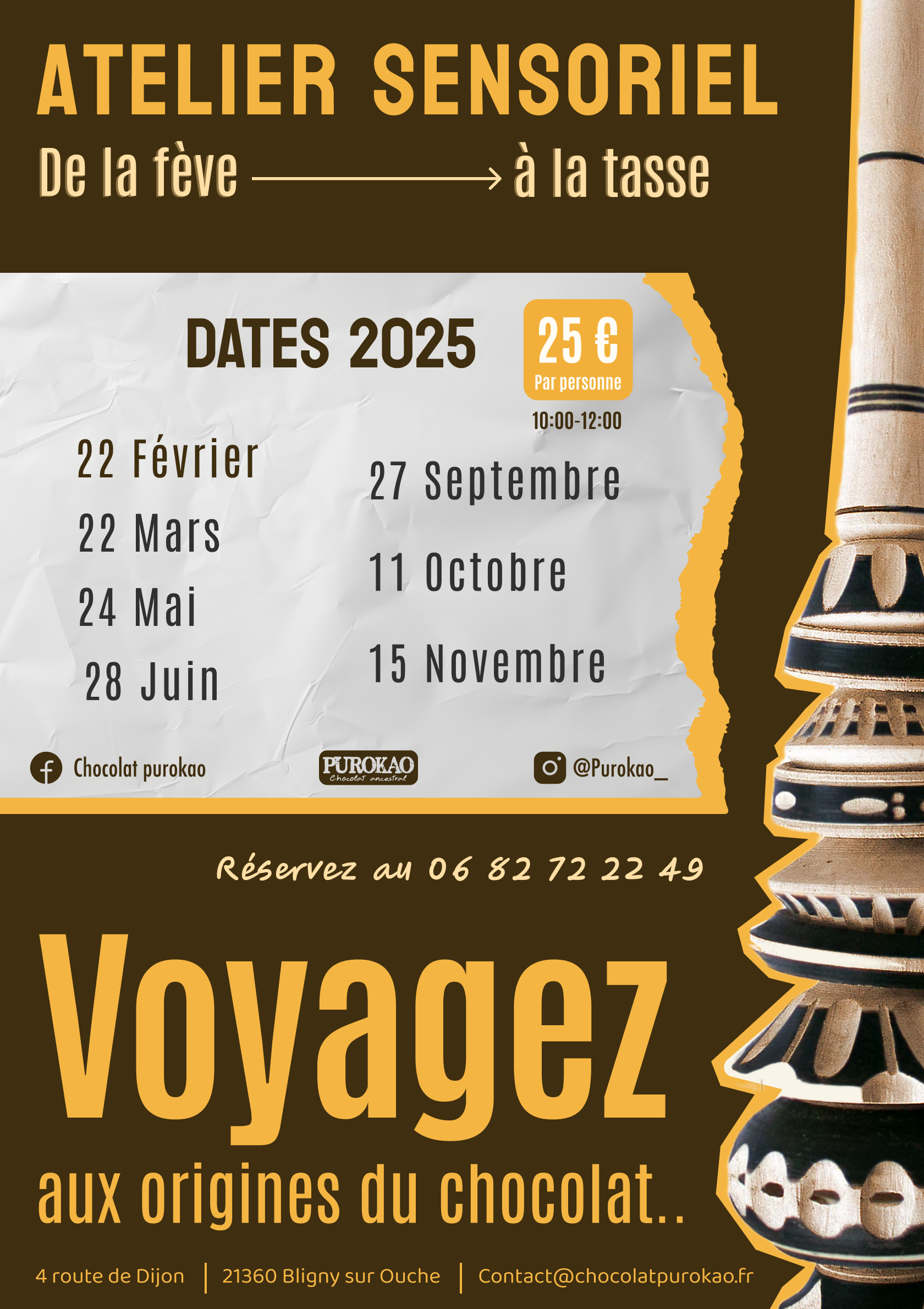 Ateliers sensoriel dates 2025