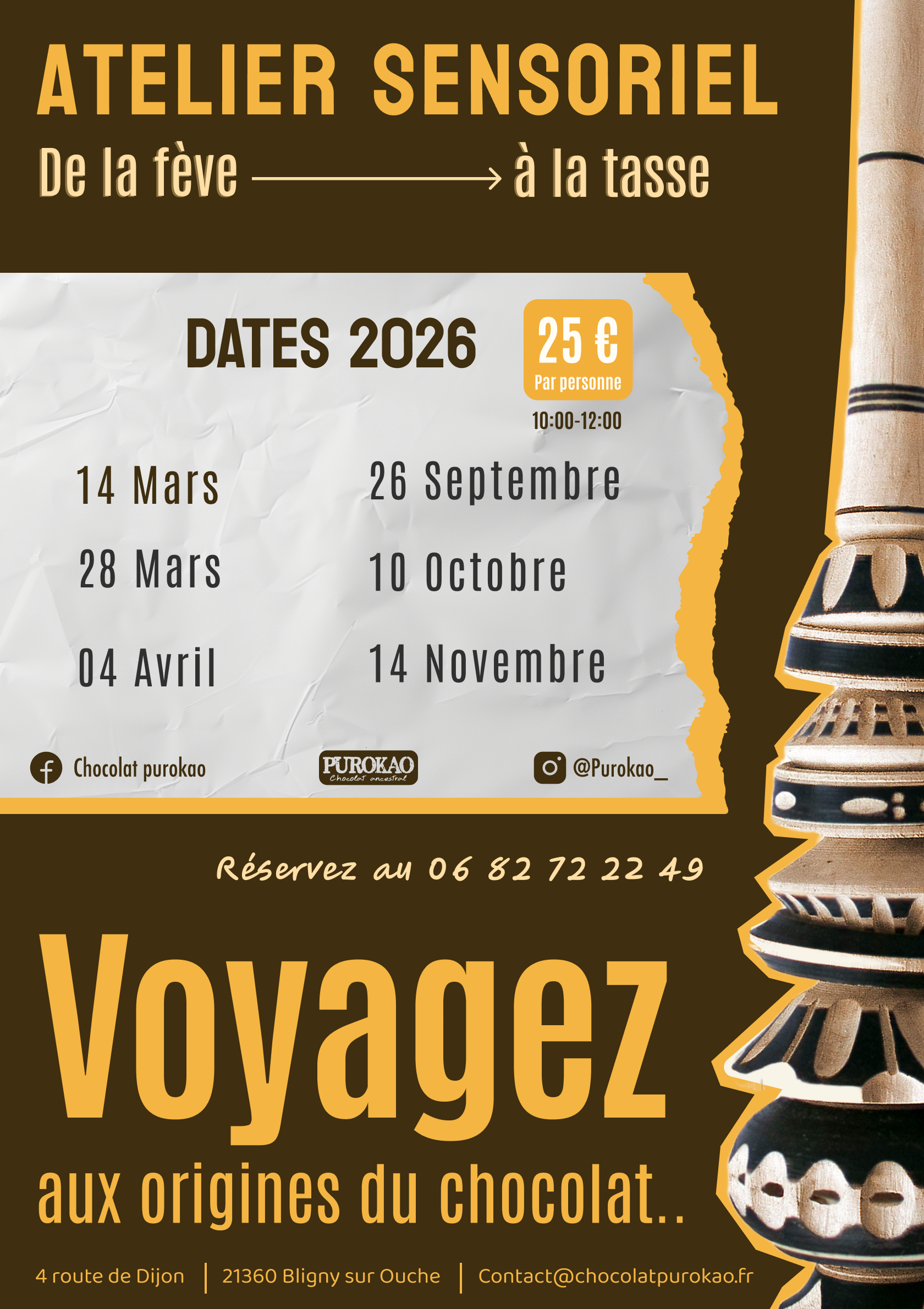 DATES 2026 ATELIER SENSORIEL